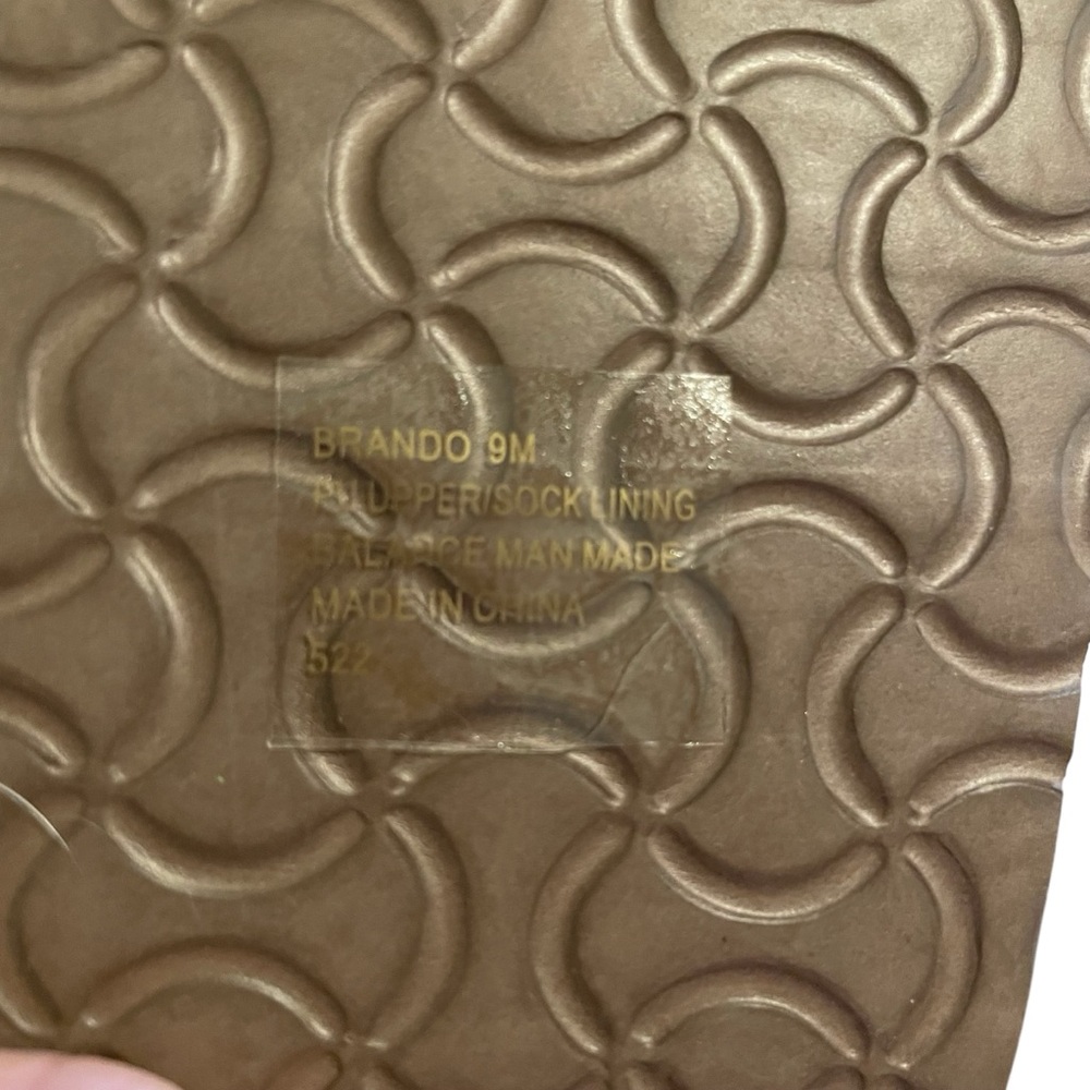 NIB Madden Girl Brando floral slide cork sandals 9 (mislabeled box) hippie boho - Picture 5 of 6